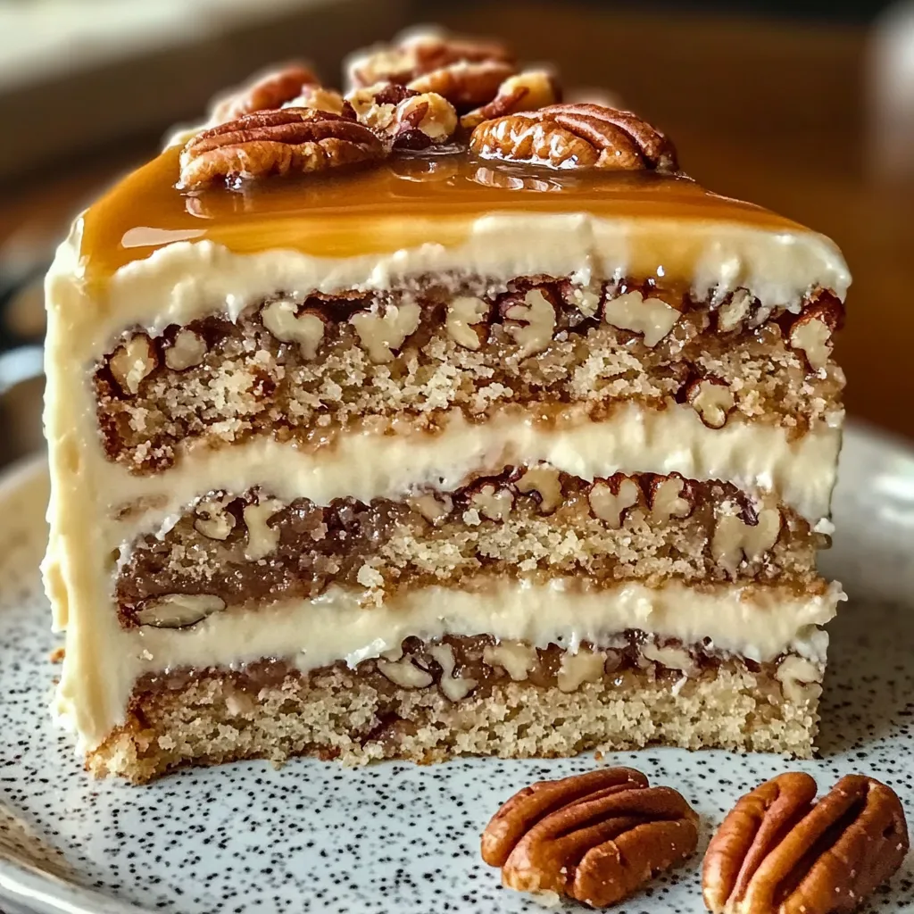 Gâteau aux Noix de Pécan de Géorgie du Sud