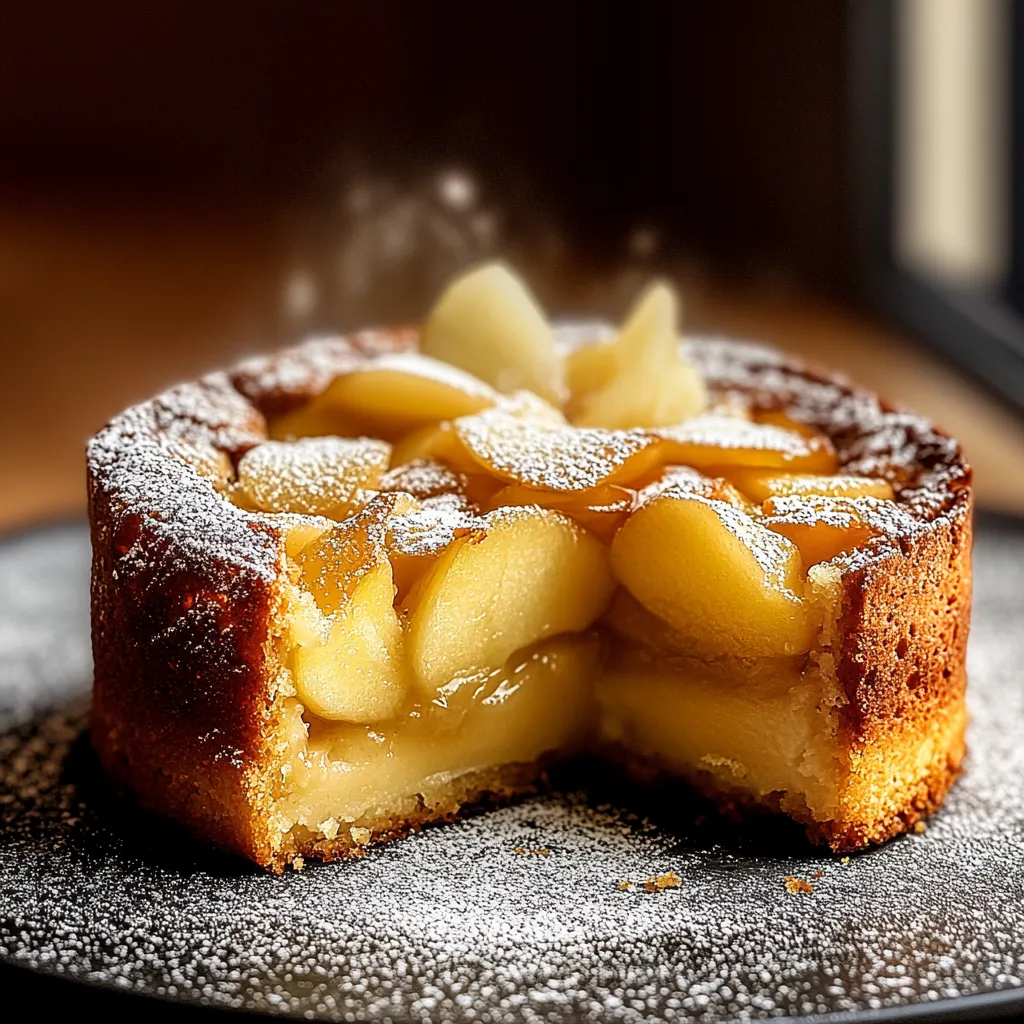 Gâteau Invisible aux Pommes, Légèreté et Fondant