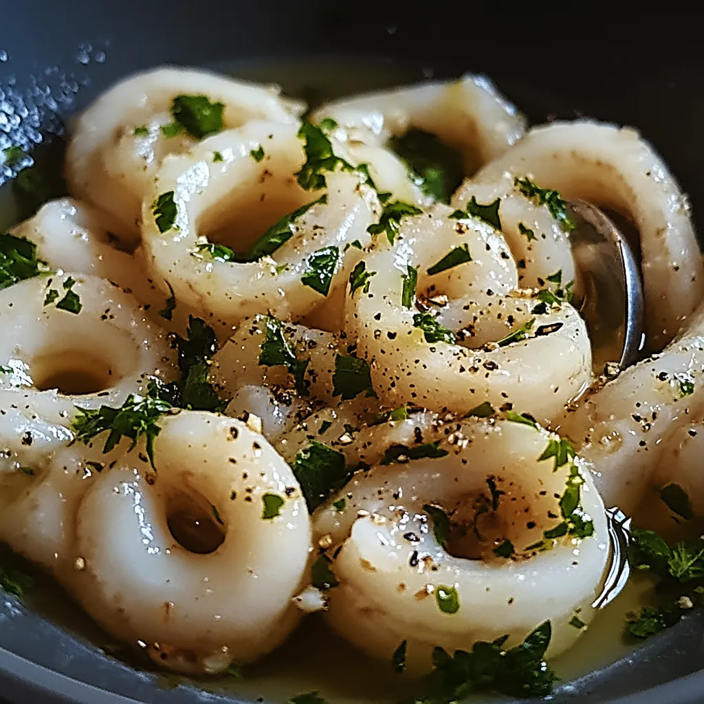 Calamars Sautés Persil