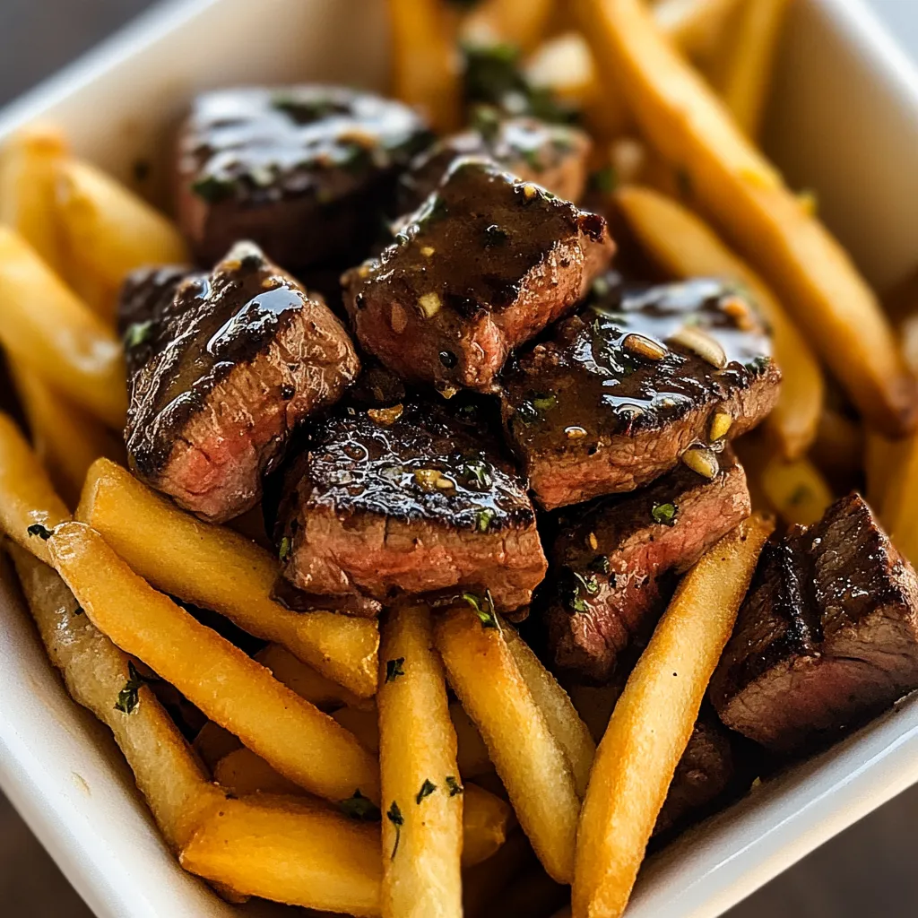 Bouchées de Steak Frites