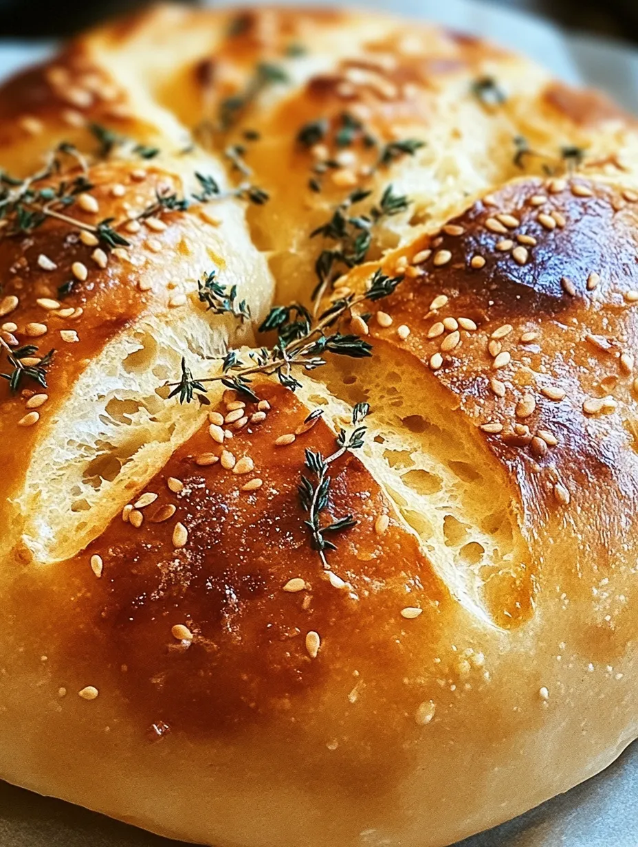Recette Pain pommes de terre thym