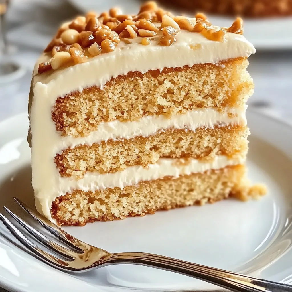 Gâteau Croustillant au Caramel