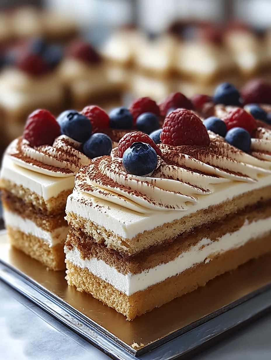 Recette Tiramisu Taartjes