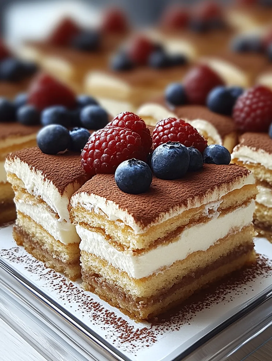 Délicieux Tiramisu Taartjes