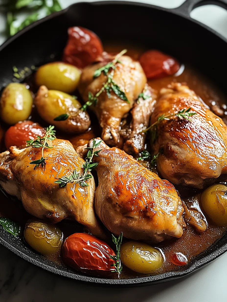 Recette Poulet Chasseur