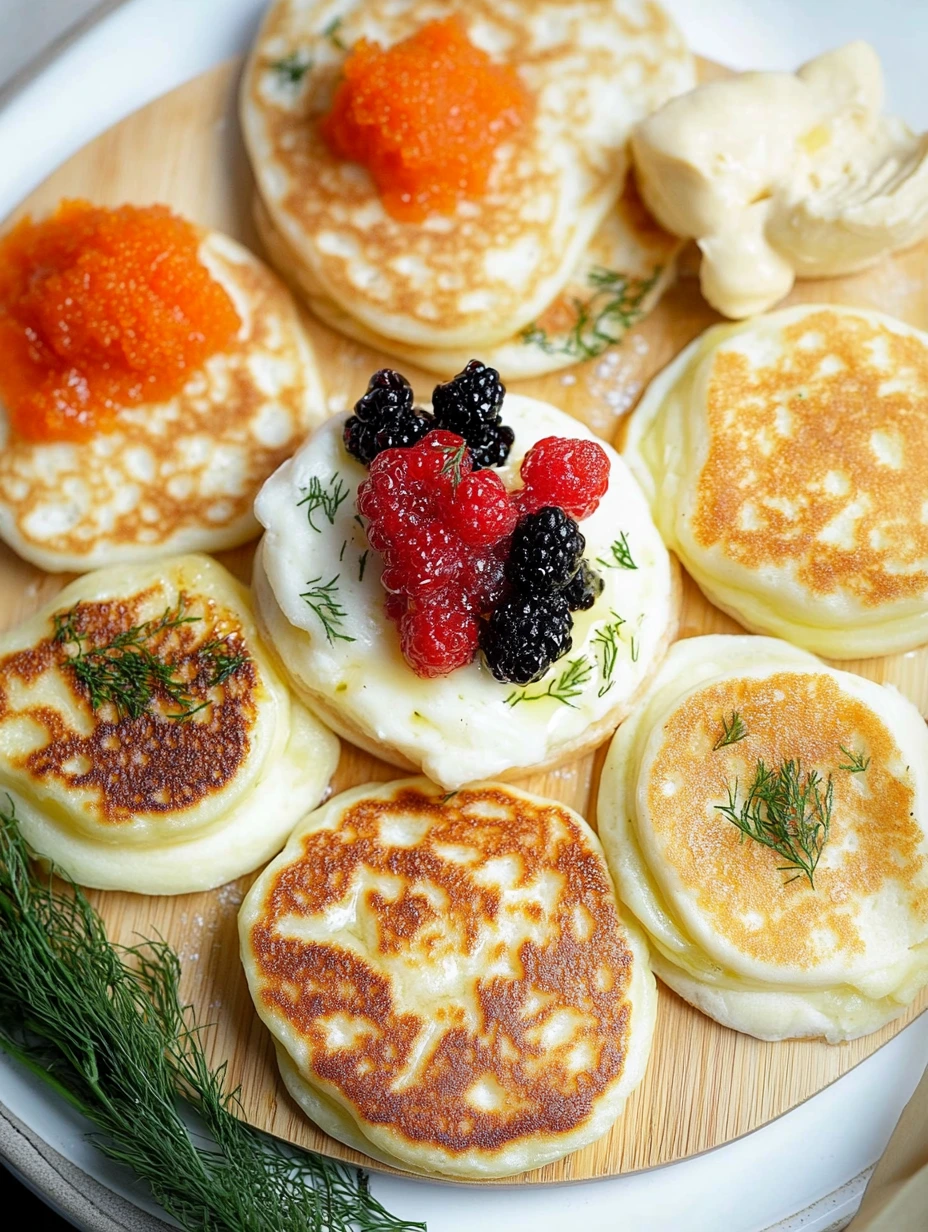 Blinis vite faits maison