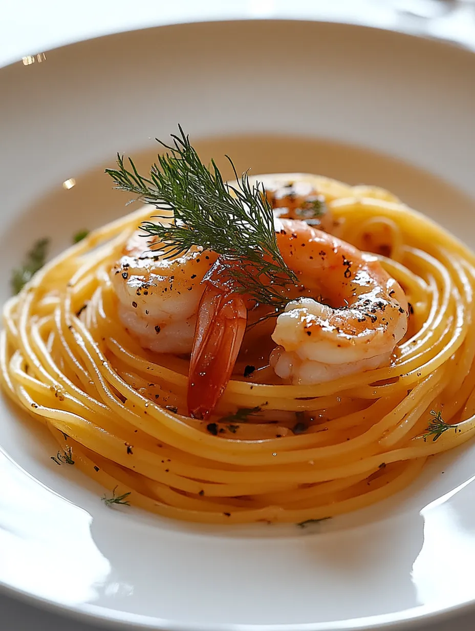 Recette Spaghetti Crevettes Fenouil