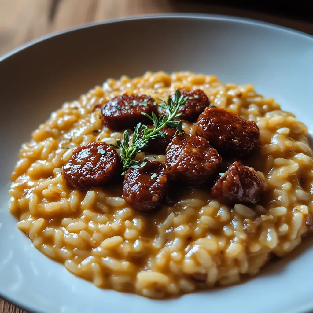 Le Risotto Chorizo Bœuf