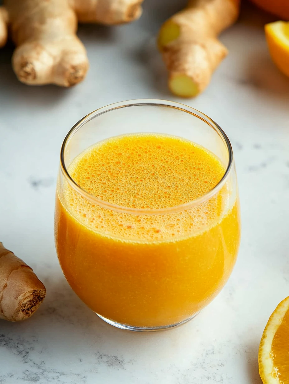 Ginger shot, boisson pleine d'énergie