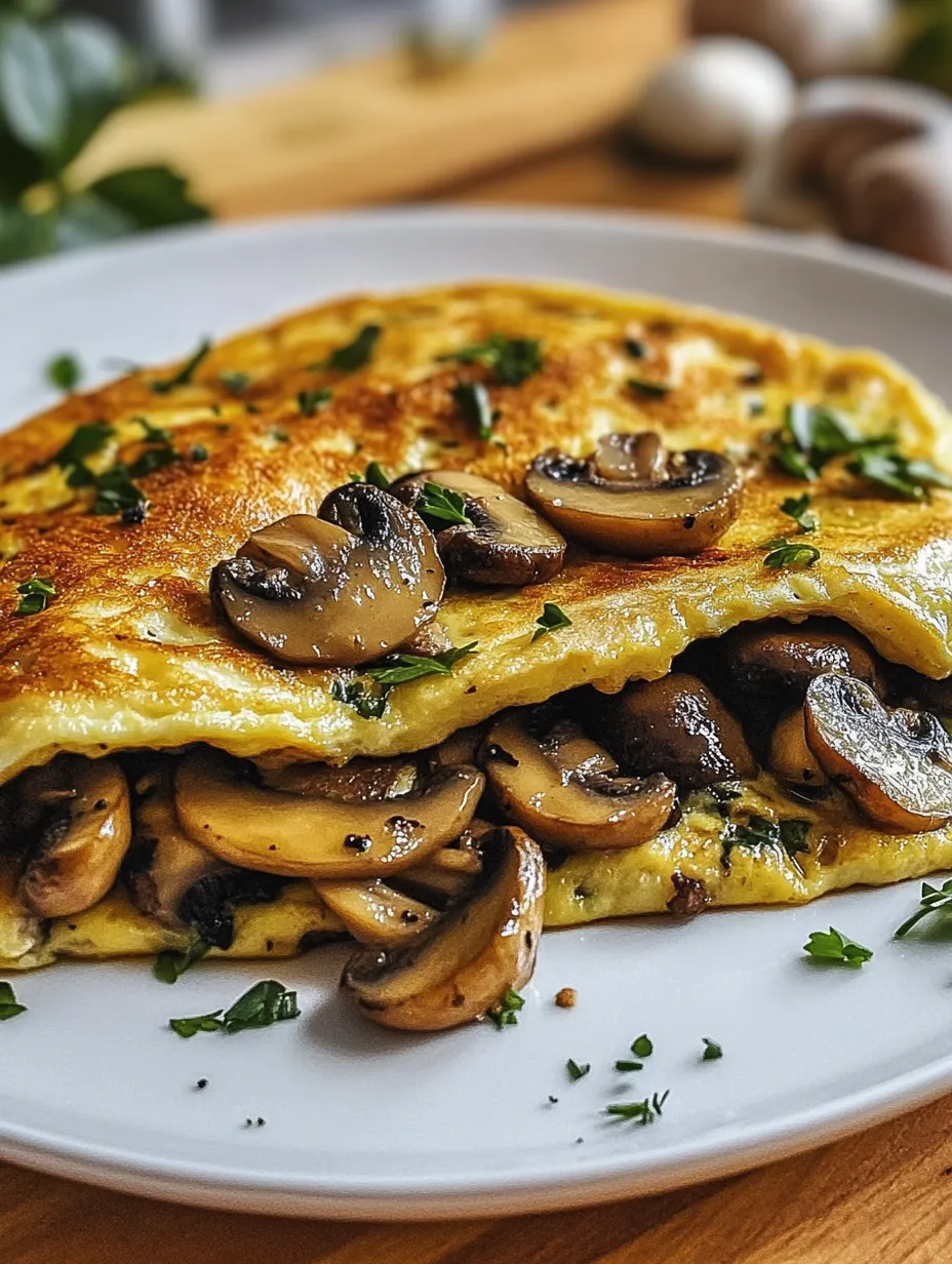 Recette Des Omelette Aux Champignons