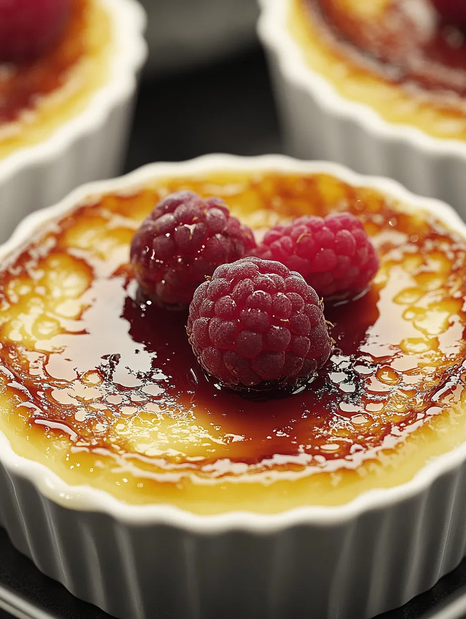 Recette De Crème Brûlée Framboise Lavande