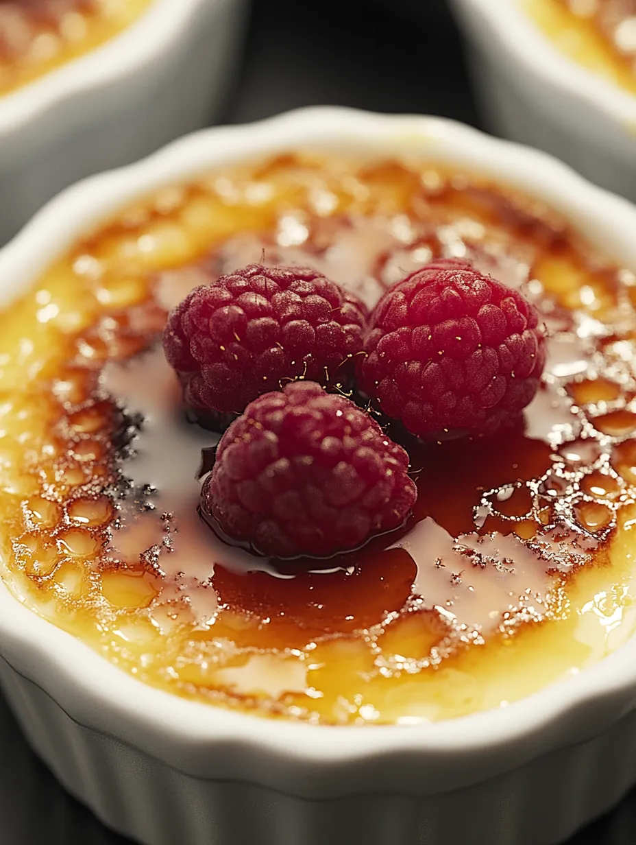Recette : Crème Brûlée Framboise Lavande