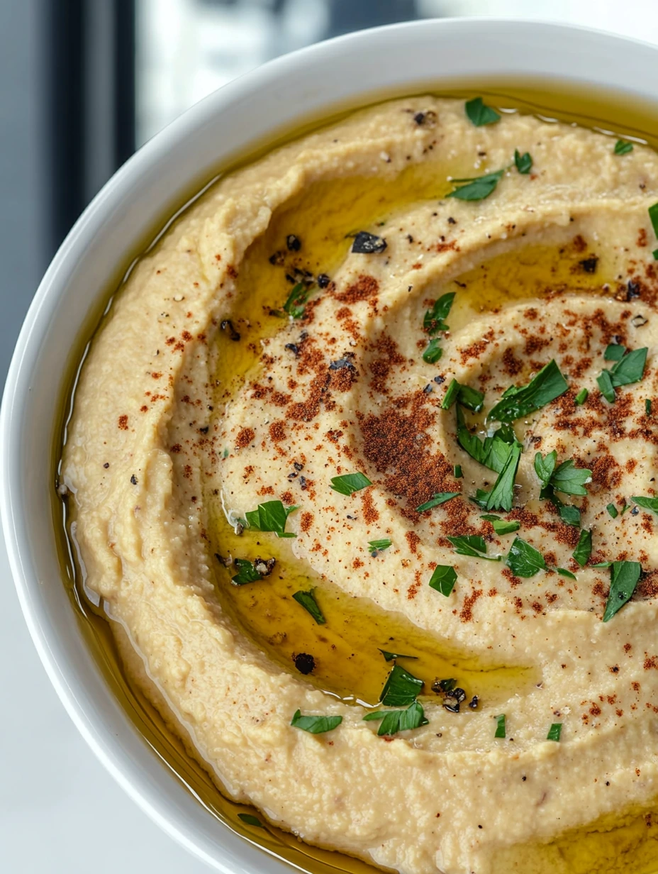 Délicieux houmous maison libanais