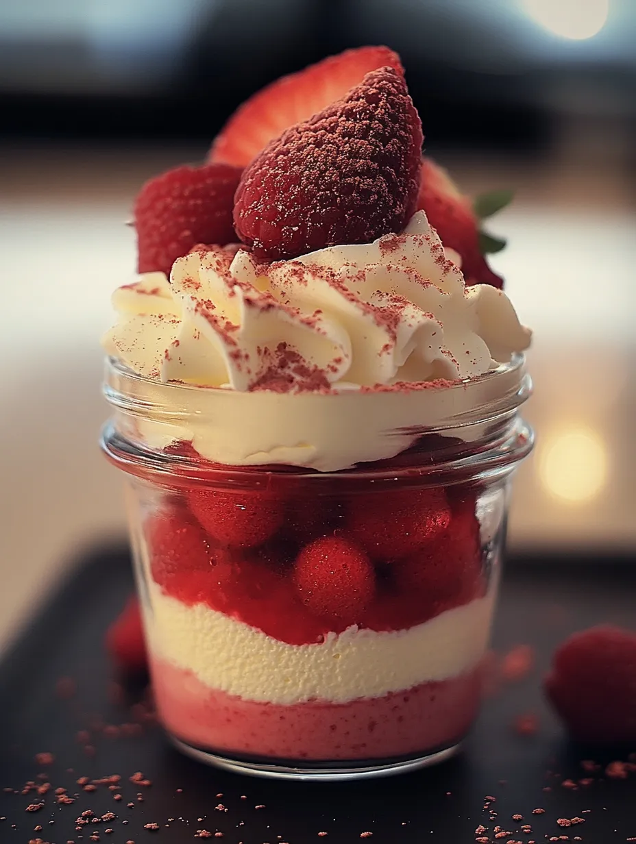 Recette Gâteau Fraises Bocal