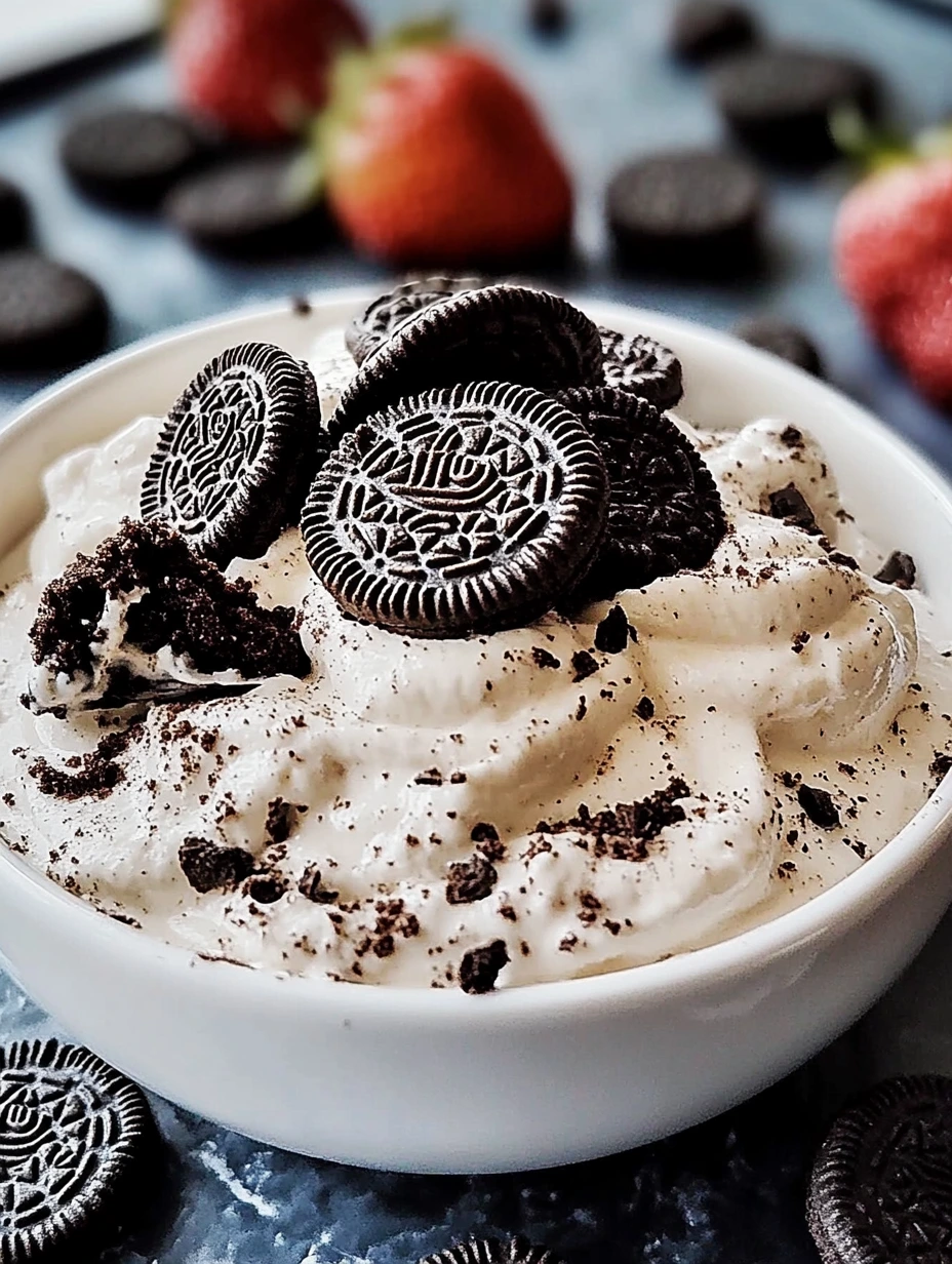 Trempette Cheesecake Oreo terminée