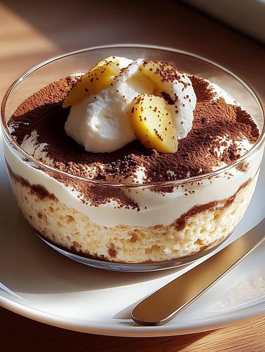 Tiramisu flocons d’avoine