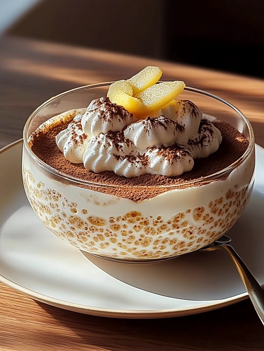 Petit dej tiramisu à l’avoine simplifié