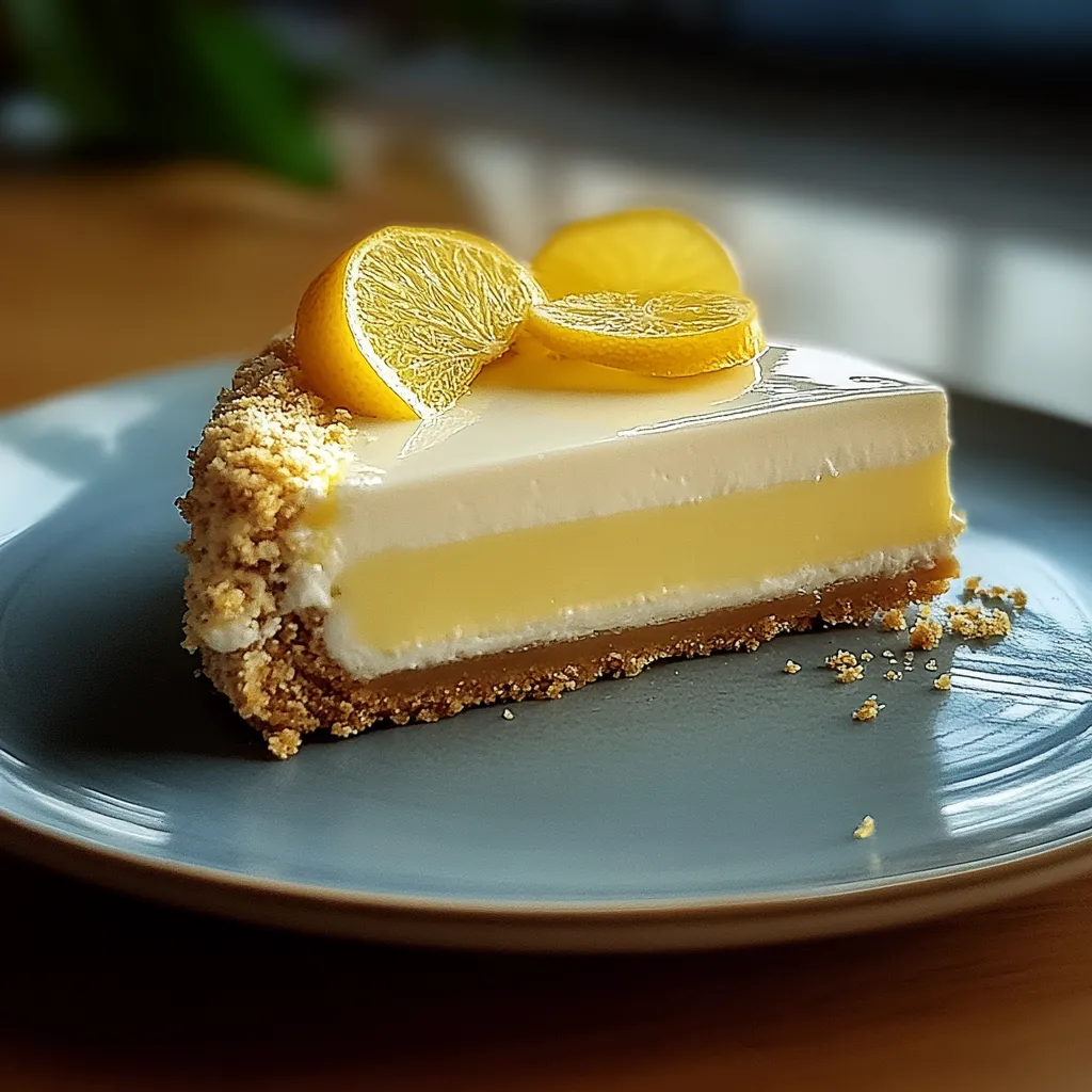 Cheesecake Citron Sans Cuisson