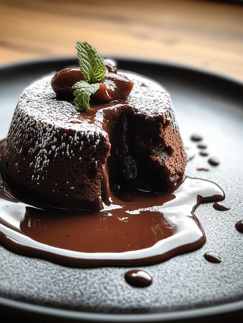 Un Bonne Recette Du Gâteau de Lave