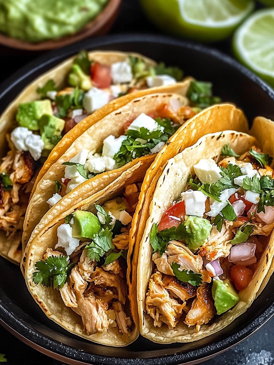 Taco au poulet imbattable