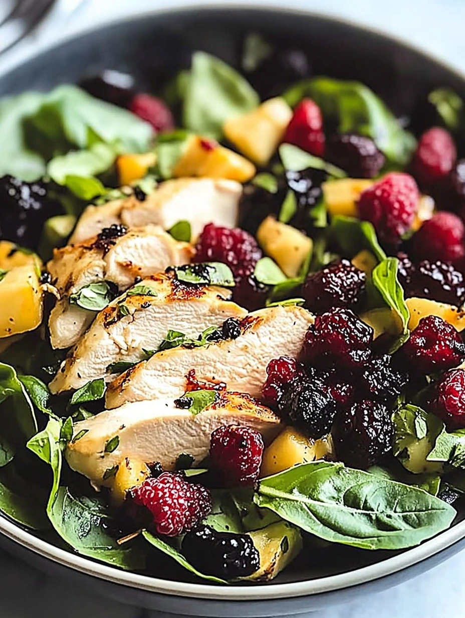 Poulet Mûres Fraîcheur