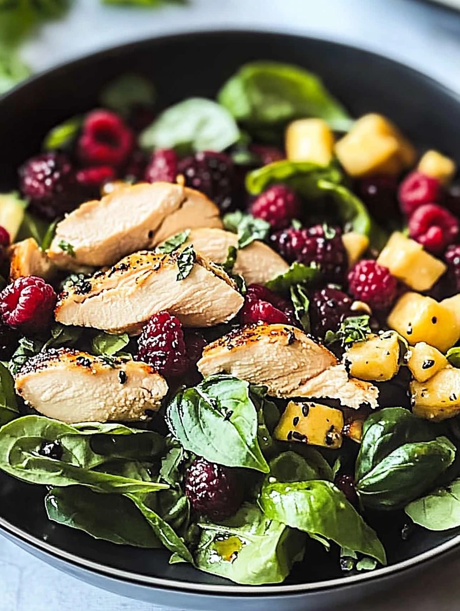 Simplement Poulet Mûres