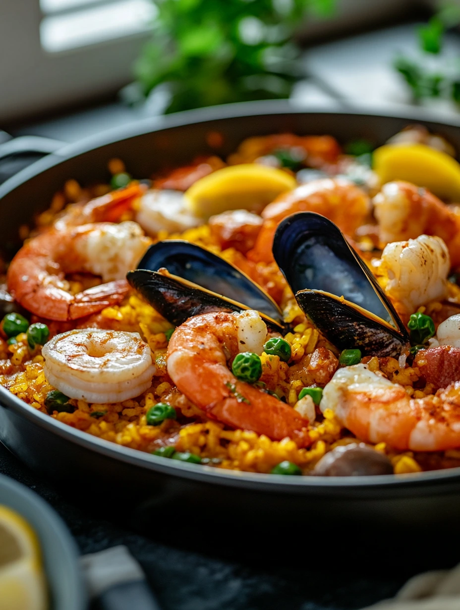 Paella Fruits de Mer maison facile