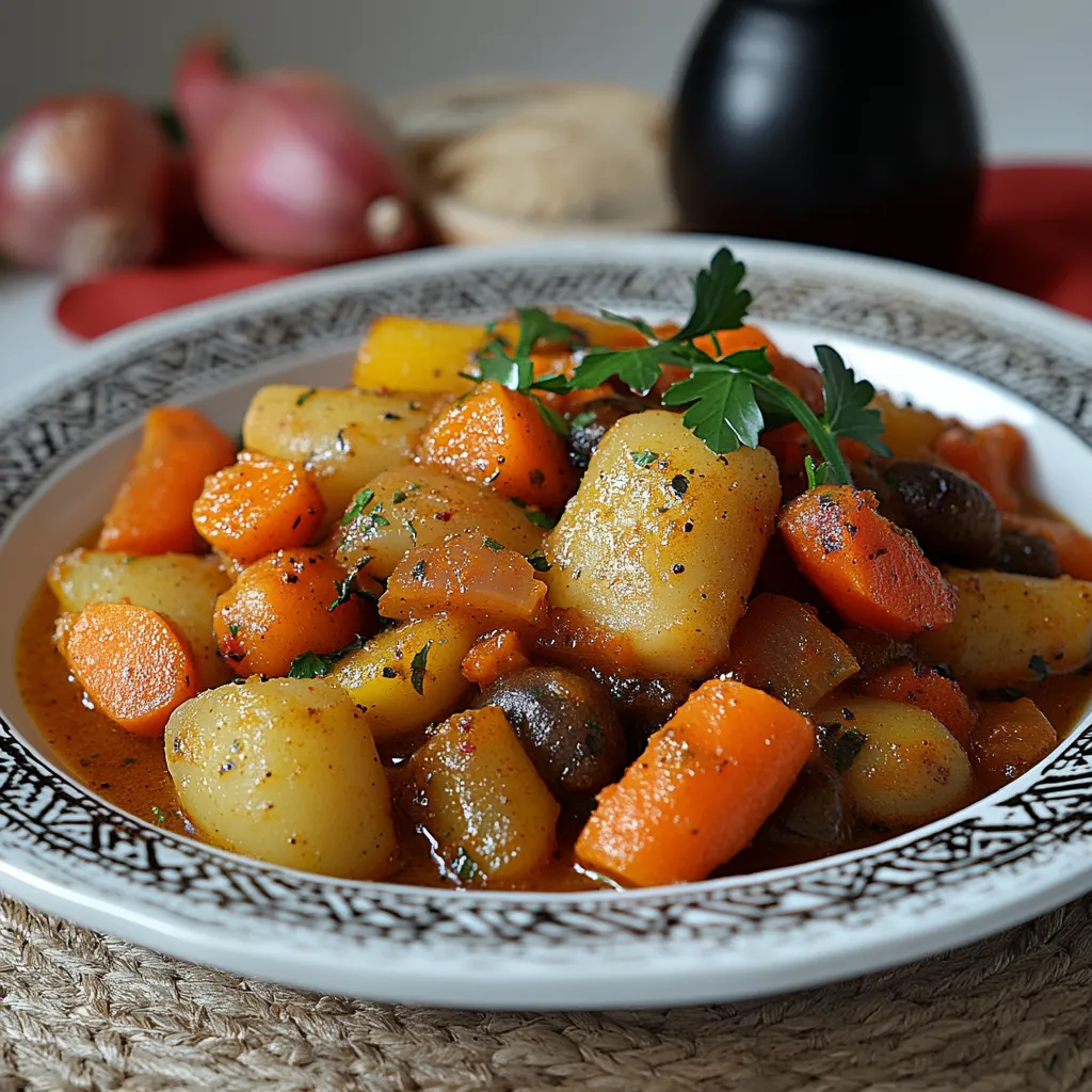 Tajine de légumes aux épices