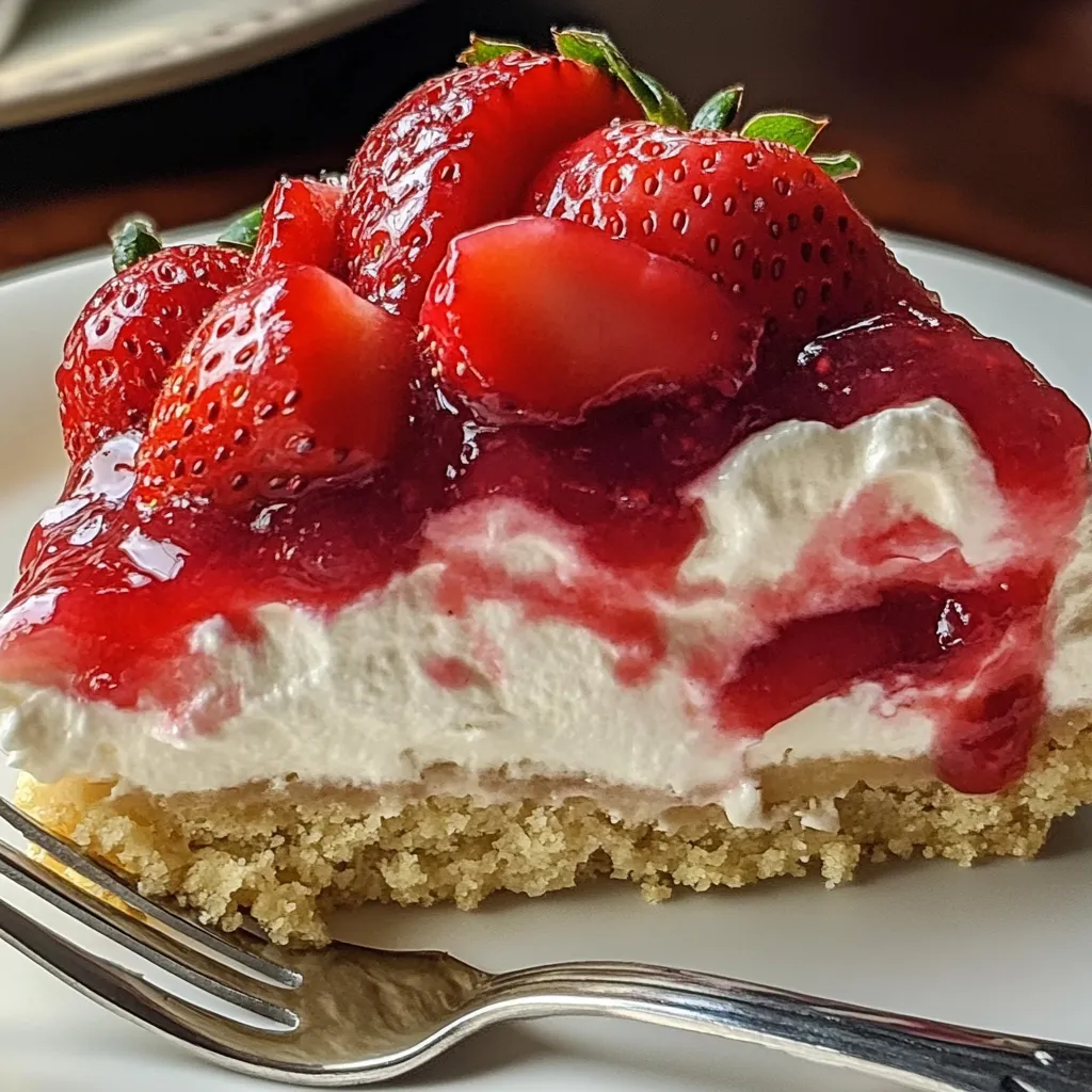 Gâteau Fromage Fraise Moelleux
