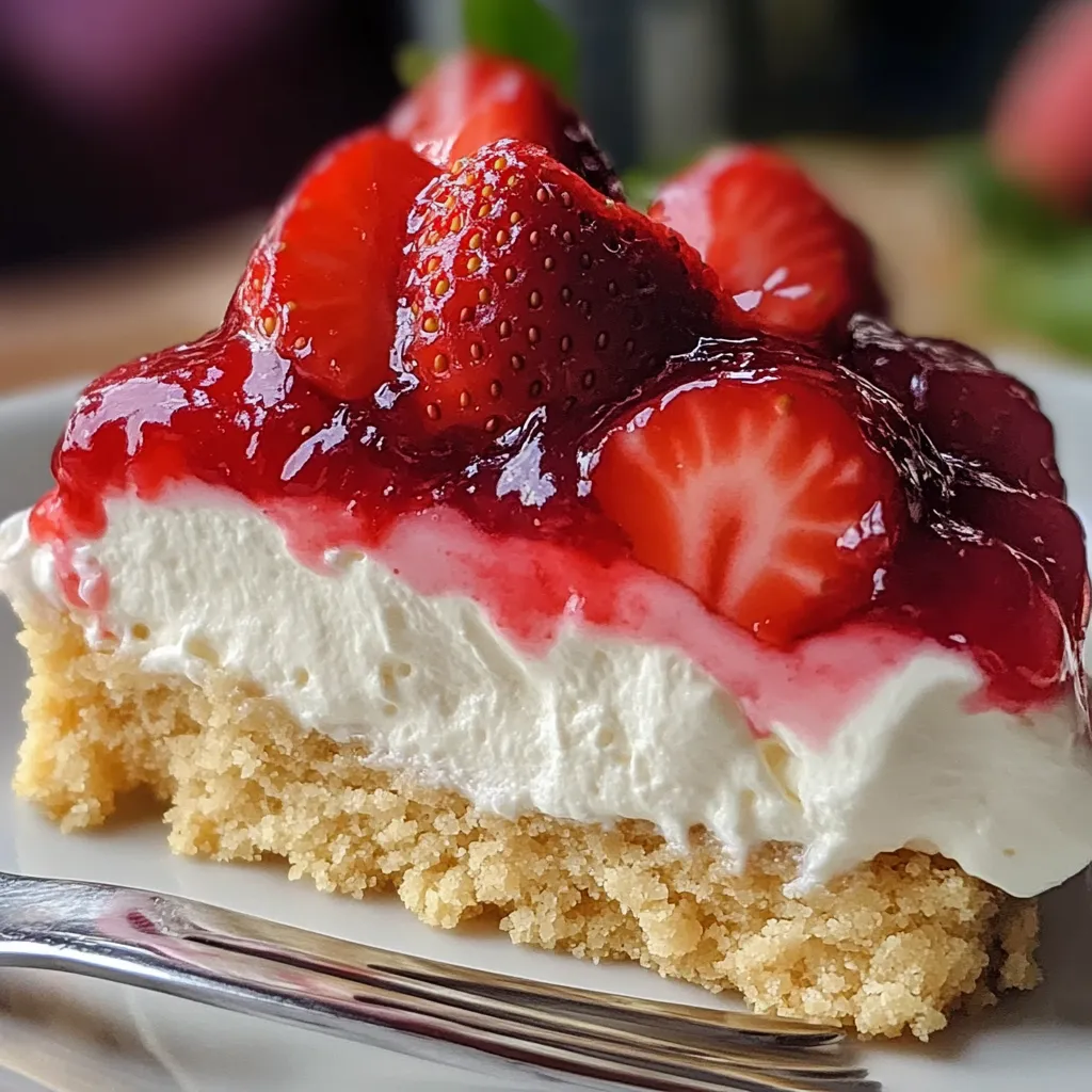 Gâteau Renversé Cheesecake aux Fraises
