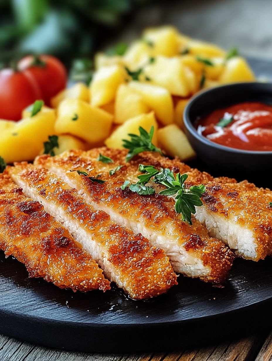 Escalopes de dinde panées pour petits et grands