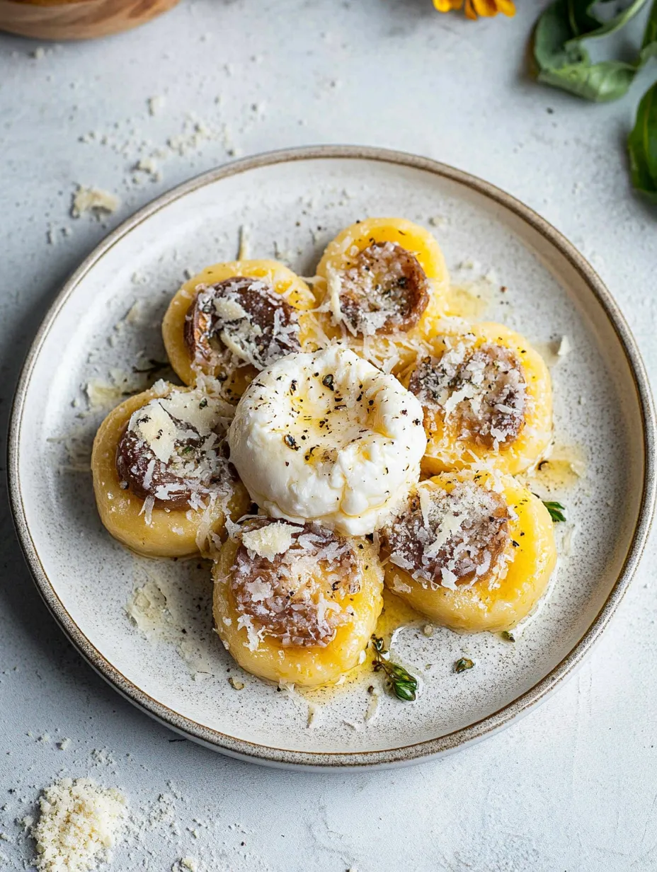 Recette De Gnocchi Farcis à la Burrata