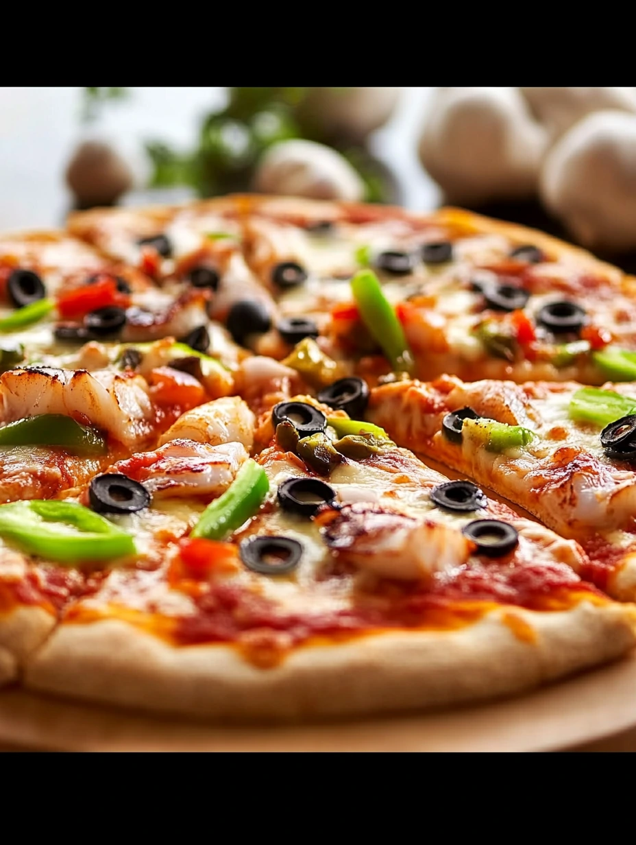 Pizza thon poivrons maison