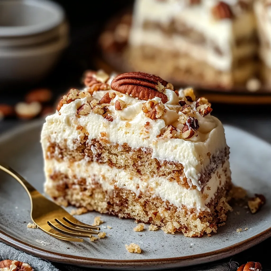 Gâteau plat à la crème italienne