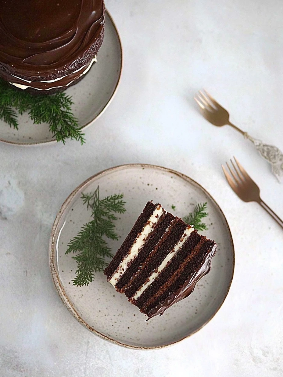Gâteau à étages chocolaté sain, recette familiale