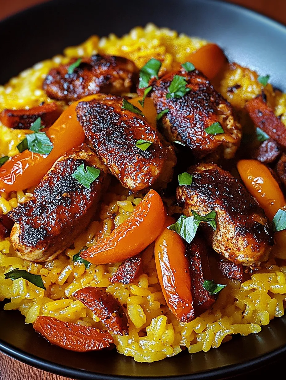 Recette Du Riz Merguez, Poivrons et Poulet
