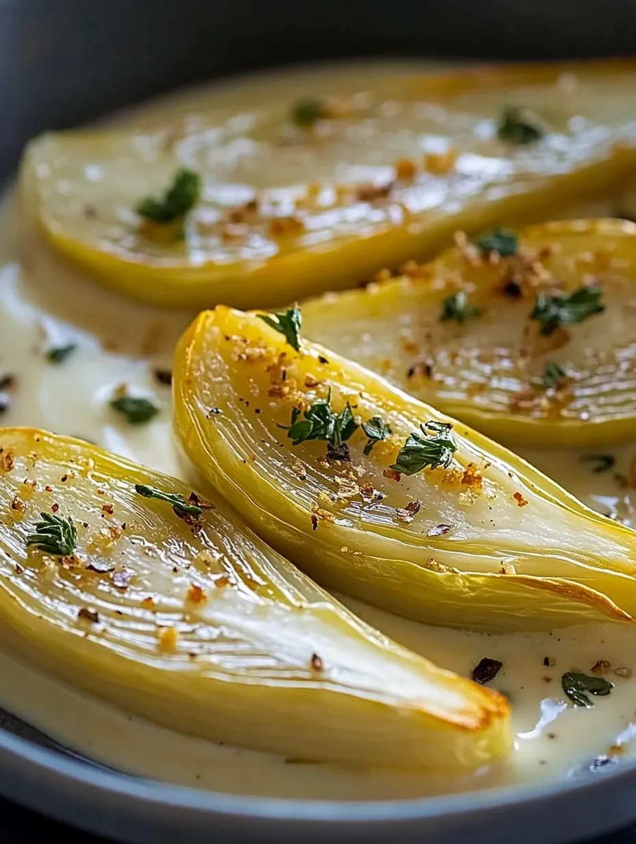 Recette idéale Endives à la crème