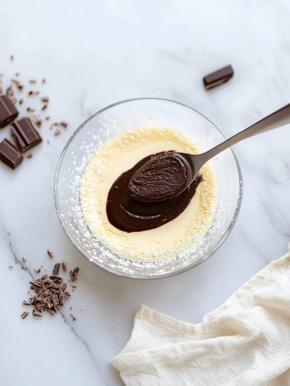 Moelleux chocolat, préparation gourmande