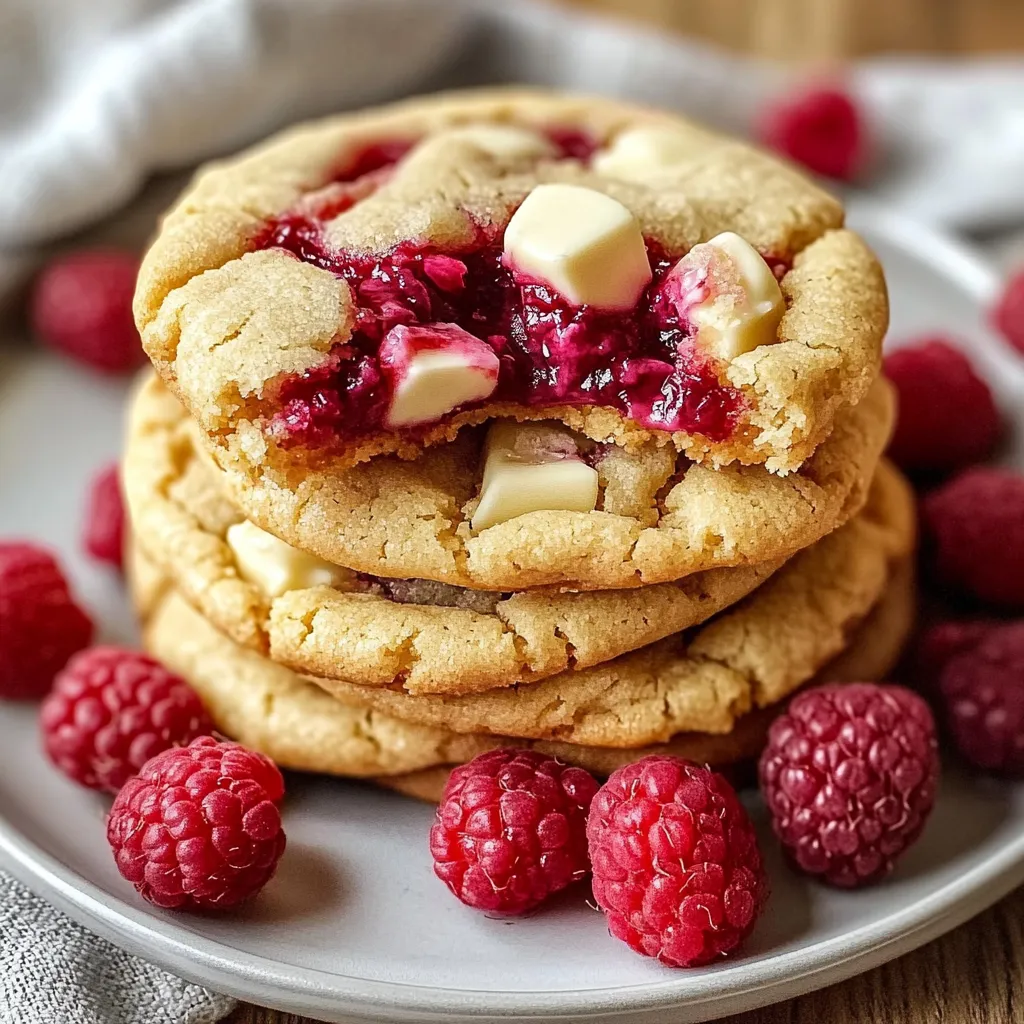 Cookies Moelleux Chocolat Framboise