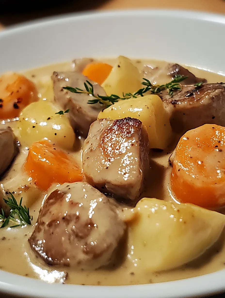 Délicieuse Blanquette de Veau