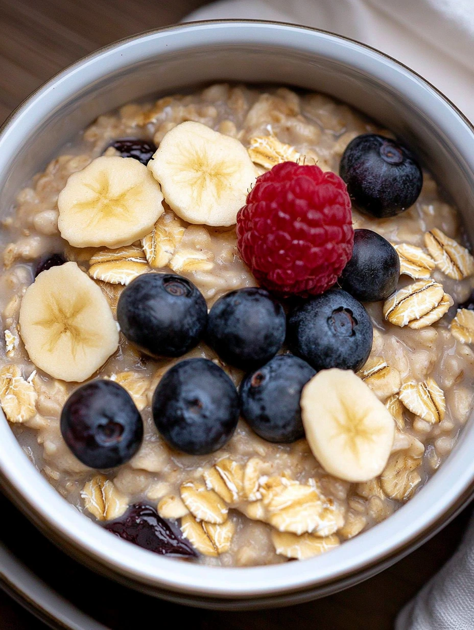 Porridge avoine - petit déjeuner healthy