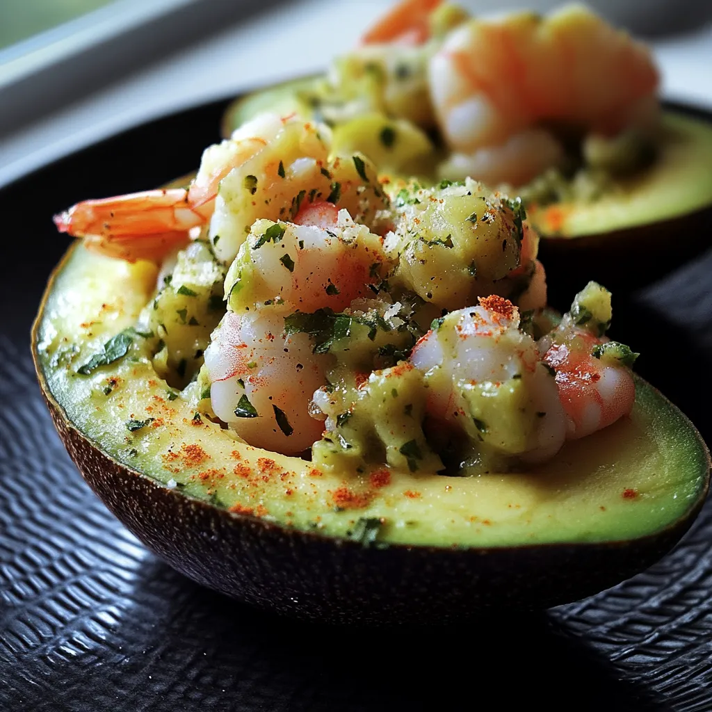 Avocat Farci aux Crevettes