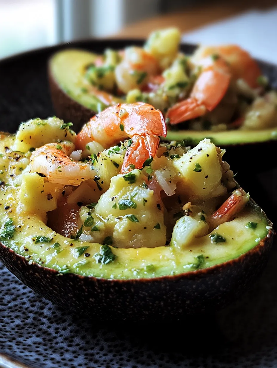 Recette Avocat Farci aux Crevettes