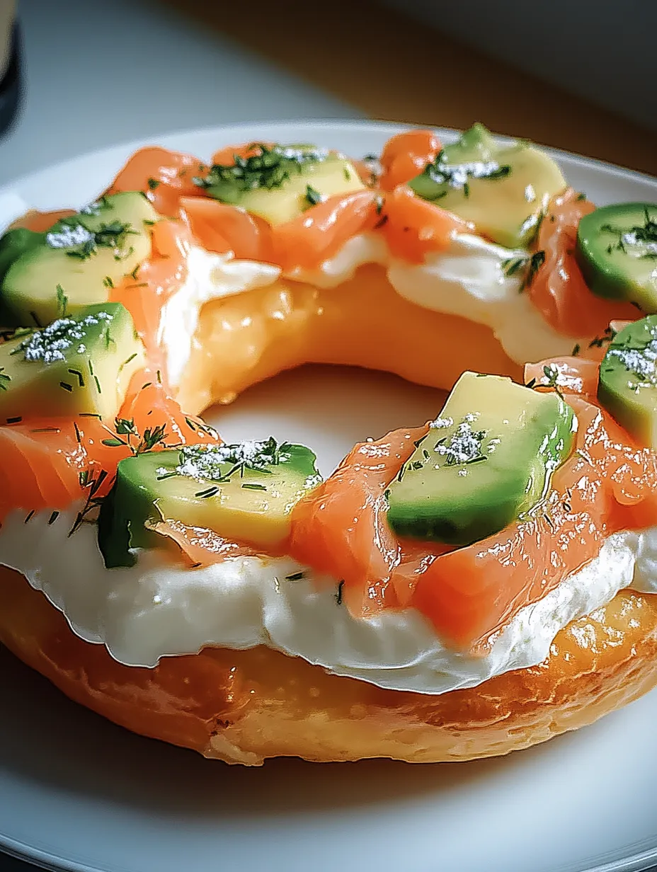 Recette de Paris-Brest Saumon Avocat