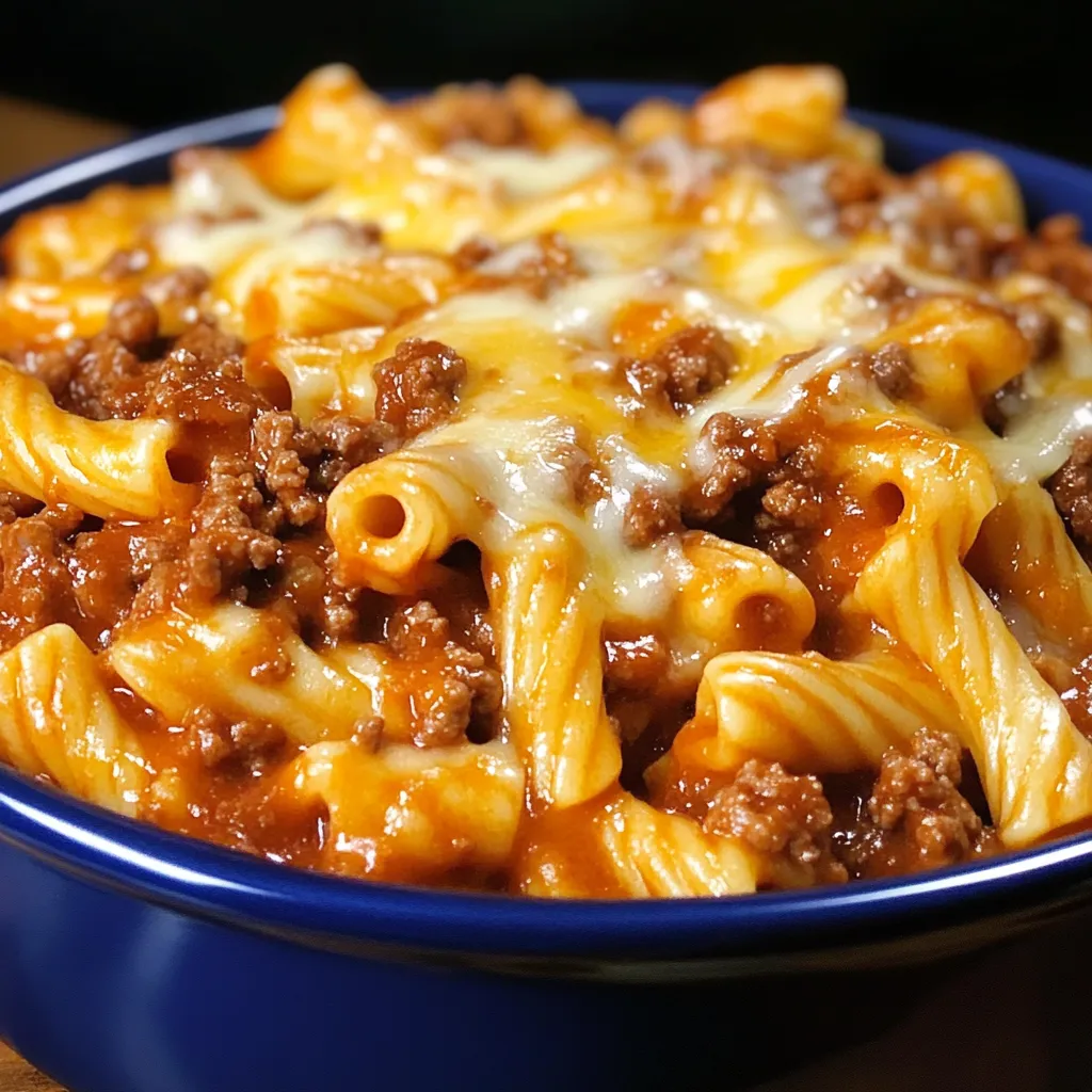 Casserole façon Sloppy Joe facile