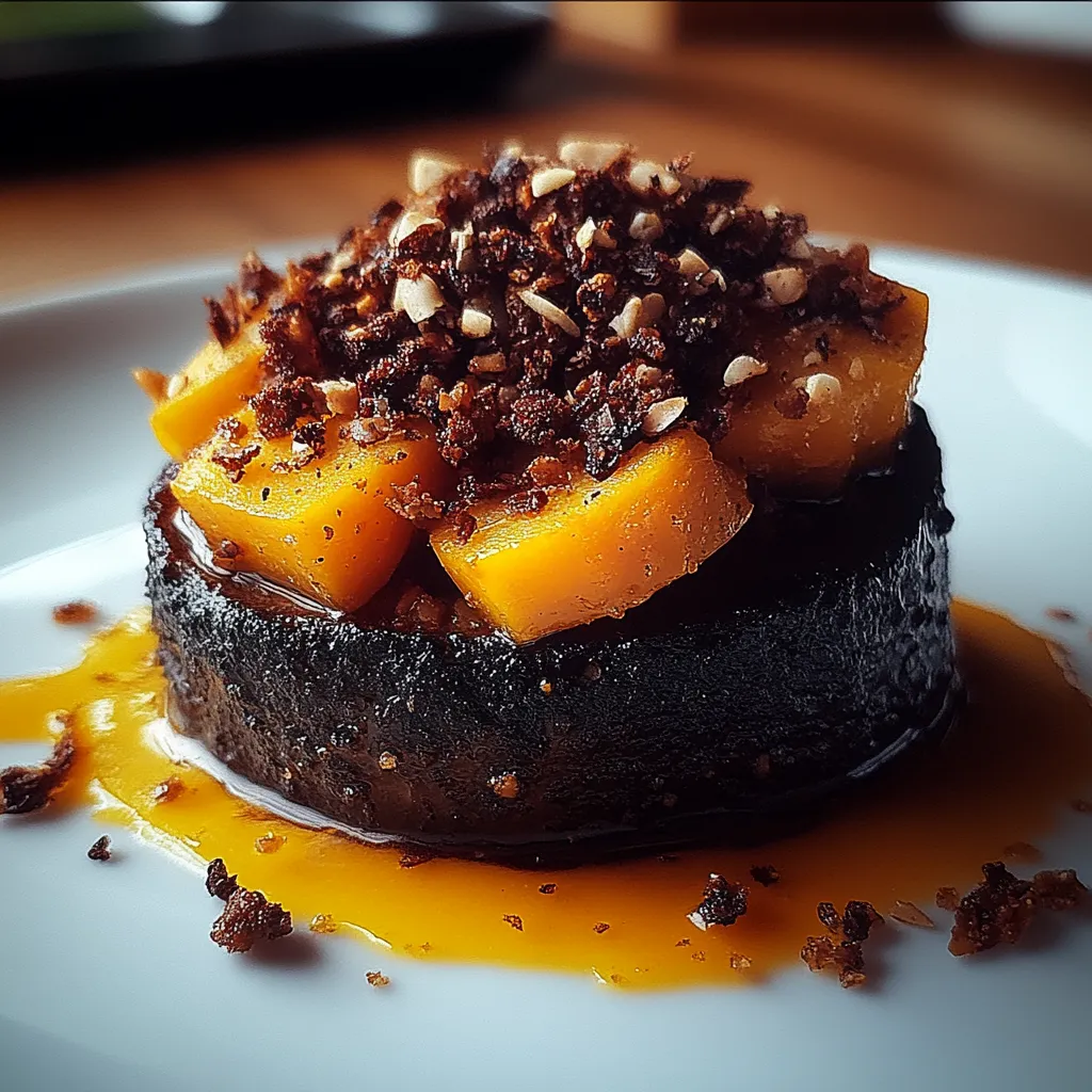 Butternut boudin noir écrasé