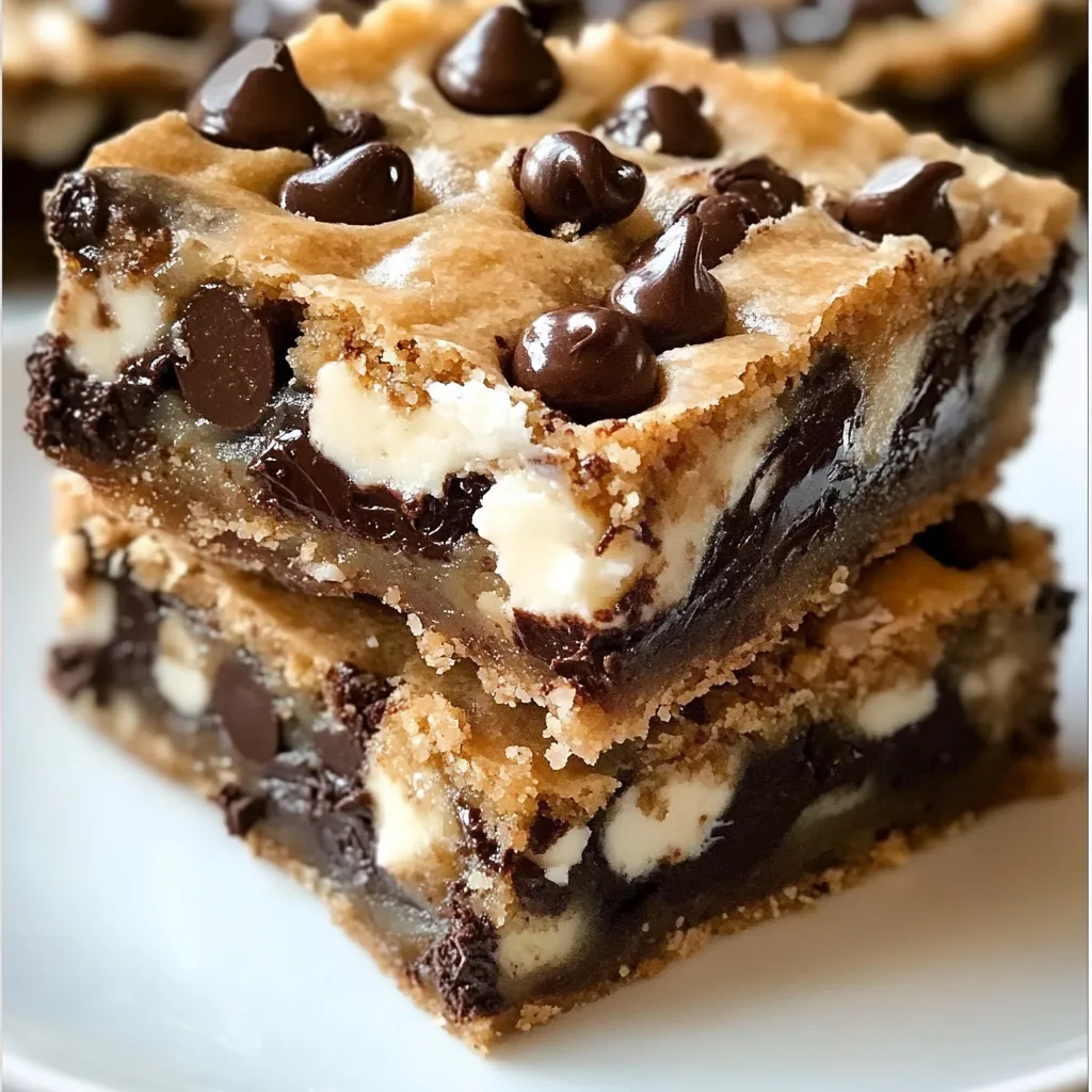 Barres Cookies Magiques au Lait Concentré Sucré