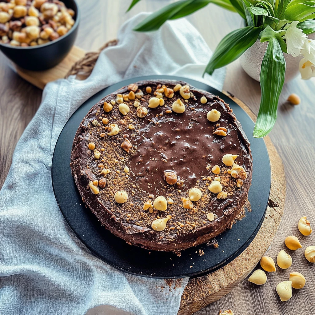 Fondant chocolaté aux noisettes