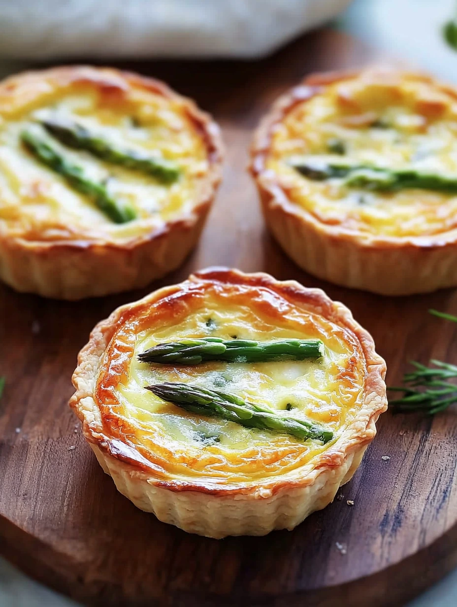 Petites Tartelettes aux Asperges et Chèvre, préparation facile