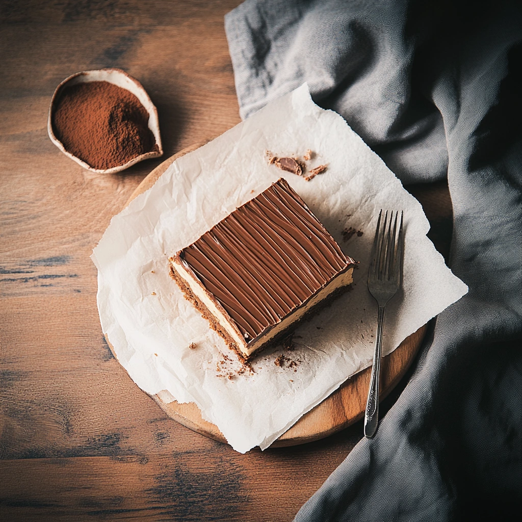 Superposition de biscuits café-chocolat